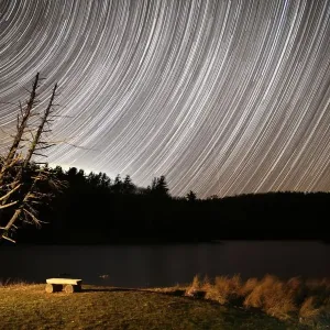 Bass Lake Star Trails Print Bass Lake Star Trails Print