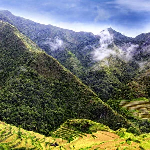 Batad Rice Fields at the Mountains of Ifugao