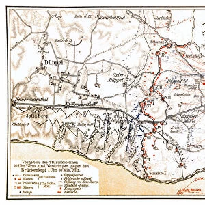 Battle of Dybbol map