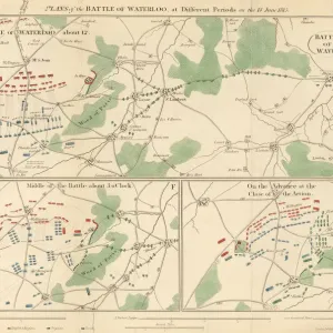 The Battle of Waterloo Print The Battle of Waterloo Print