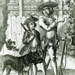Bavarian Hiasl, robber and poacher Matthias Klostermayr