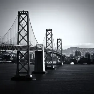 San Francisco Bay Bridge Print San Francisco Bay Bridge Print