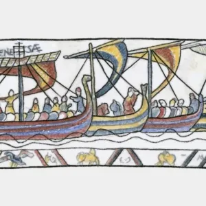 Norman Invasion Ships Print Norman Invasion Ships Print