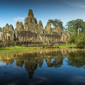 Bayon Castle, Angkor Thom, Cambodia