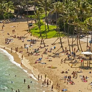 Beach, Hanauma Bay, Oahu, Hawaii, United States