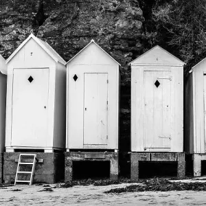 The beach huts The beach huts