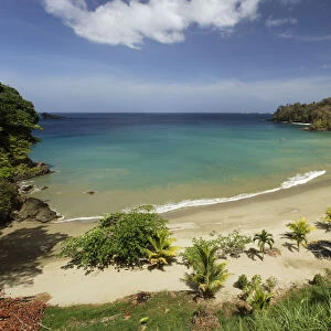 Beach, lagoon, Bloody Bay, Trinidad and Tobago