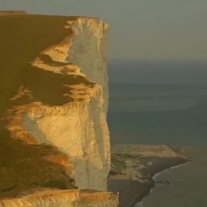 Beachy Head Chalk Cliff Print Beachy Head Chalk Cliff Print