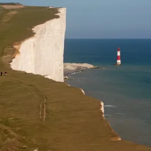 Beachy Head Lighthouse Print Beachy Head Lighthouse Print
