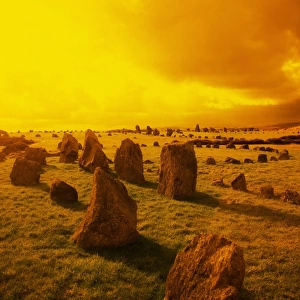 Beaghmore stone circles near Cookstown, Co Tyrone, Ireland