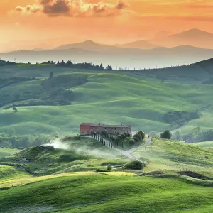 Beautiful summer landscape in Tuscany, Italy Beautiful summer landscape in Tuscany, Italy