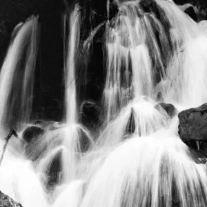beauty, calm, cascade, cascading, cataract, day, idyllic, landscape, low angle view