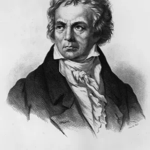 Beethoven Portrait Print circa 1810 Beethoven Portrait Print circa 1810
