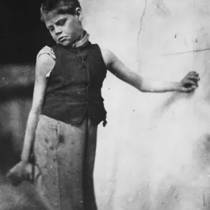 Study of a Beggar Boy Print circa 1855 Study of a Beggar Boy Print circa 1855