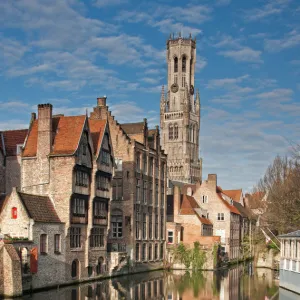 Travel Destinations Canvas Print Collection: Bruges, Belgium