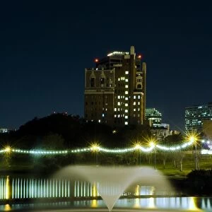 Bellevue-Staten Building at Night