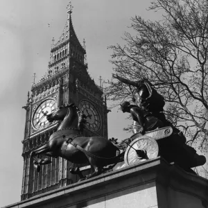 Ben and Boadicea Print, 23rd April 1969