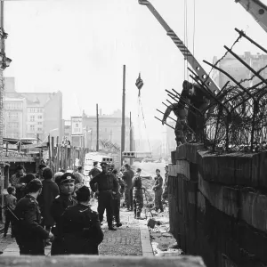 Berlin Wall Construction Berlin Wall Construction