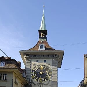 Bern - the historical Zeitglockenturm - Switzerland, Europe