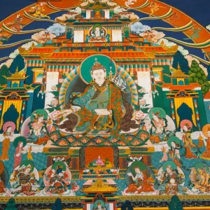 Trongsa Dzong Vajrayana Buddhist Print
