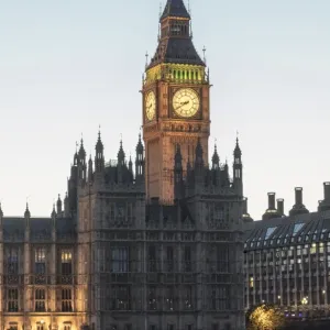 Big Ben and Westminster Palace Nighttime Print Big Ben and Westminster Palace Nighttime Print