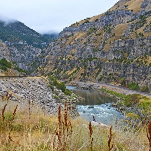 Bighorn River and Wind River Canyon, Wyoming, USA
