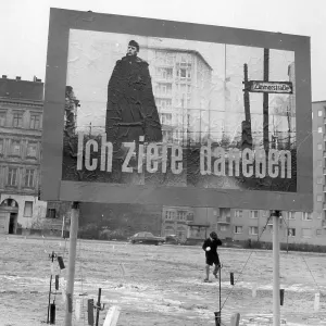 Billboard At Berlin Wall Billboard At Berlin Wall