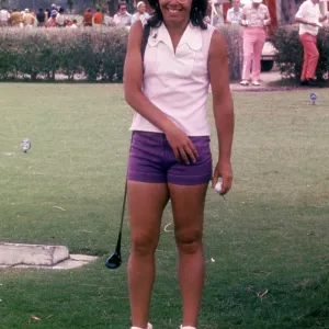 Billie Jean King Golfing Billie Jean King Golfing