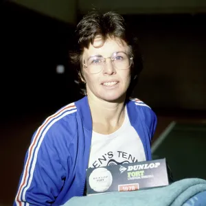 Billie Jean King Portrait Billie Jean King Portrait