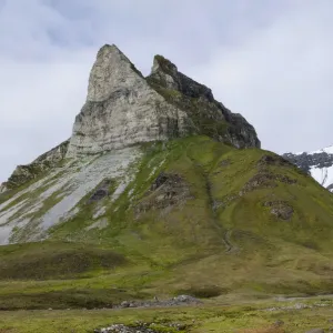 Bird Rock of Alkhornet Print, Svalbard Archipelago Bird Rock of Alkhornet Print, Svalbard Archipelago