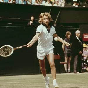 Bjorn Borg Playing Tennis