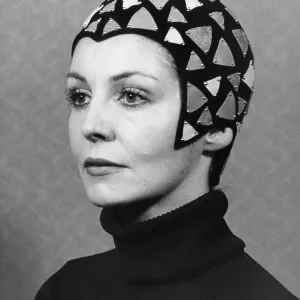 Black Felt Skull Cap Model Black Felt Skull Cap Model