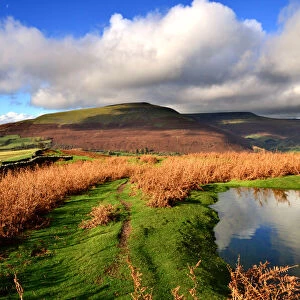 The Black Mountains in the Brecon Beacons park