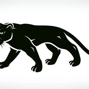 Black Panther Print - Black Leopards Fine Art Reproduction Black Panther Print - Black Leopards Fine Art Reproduction