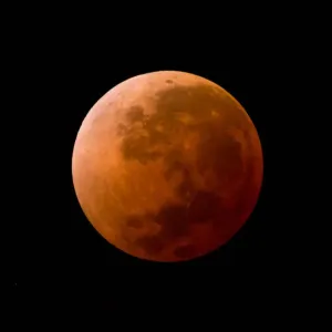 Blood Moon Print, Uruguay 2014 Blood Moon Print, Uruguay 2014