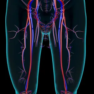 The blood supply of the lower limb