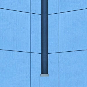 Blue Concrete Symmetry