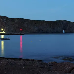 Blue hour in Perce - Gaspesie