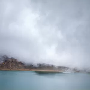 Blue Lake on the Tongariro Alpine Crossing in New Zealand