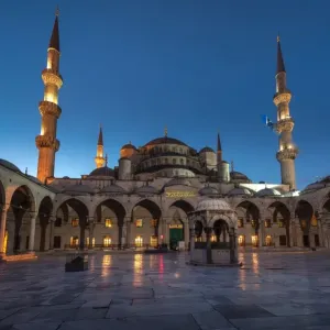 Blue Mosque at Night Blue Mosque at Night