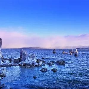 Blue Sunrise at Mono Lake Blue Sunrise at Mono Lake