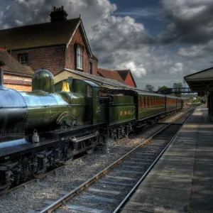 Bluebell Railway Steam Engine, Sheffield Park Stn