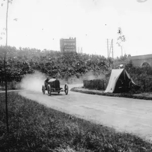 Boillot in Peugeot Print, 1913 French Grand Prix Boillot in Peugeot Print, 1913 French Grand Prix