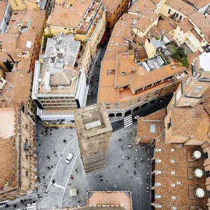 Bologna Towers and Old Town Print Bologna Towers and Old Town Print
