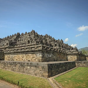 Borobudur pyramid temple, Java