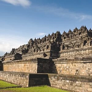 Borobudur temple pyramid
