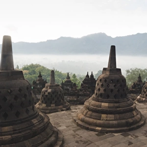 Borobudur temple sunrise