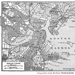 Boston map 1895