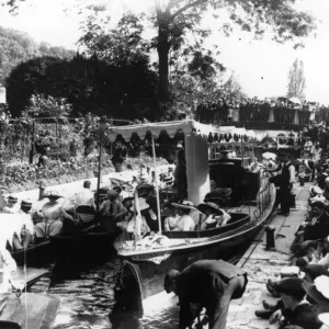 Boulters Lock Print, June 1910 Boulters Lock Print, June 1910