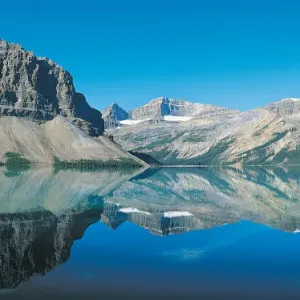 Bow Lake Print, Banff National Park, Alberta Bow Lake Print, Banff National Park, Alberta